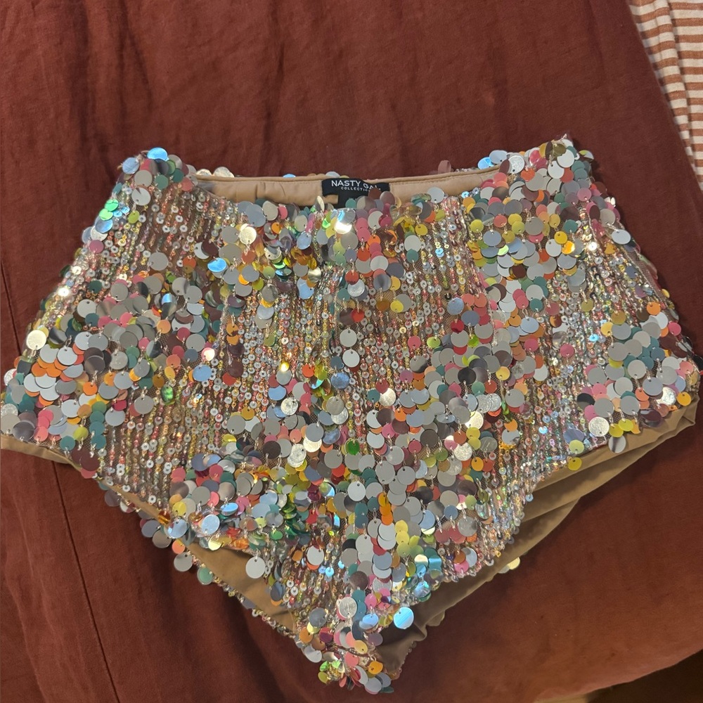 Sequin Hot Shorts